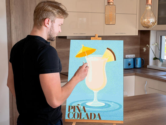 Diamond Paint - Piña colada