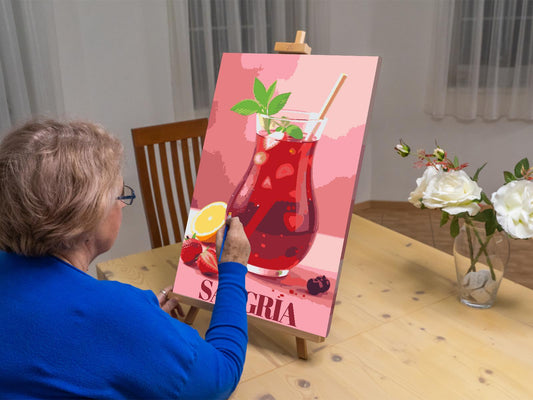Paint by number - Sangria