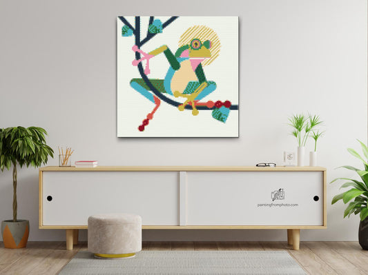 Diamond Paint - Illustration - Frø