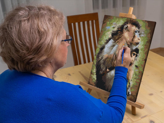 Paint by number - Fodringstid