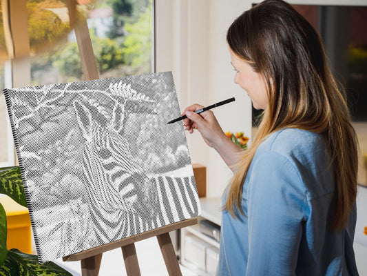 Dotting - Vild Zebra