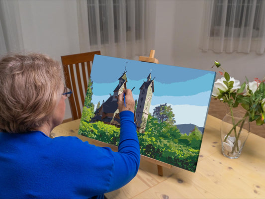 Paint by number - Schlesien – Polen