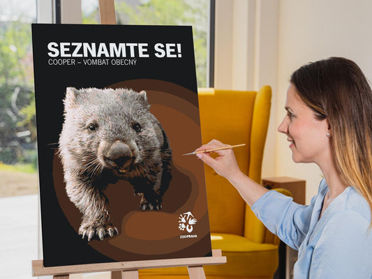 Paint by number - ZOO Praha Cooper