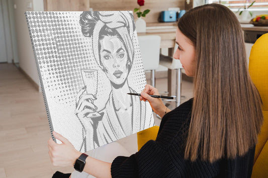 Dotting - Pop art - Wellness og prosecco