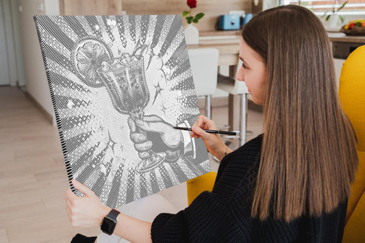 Dotting - Pop art - Cocktail