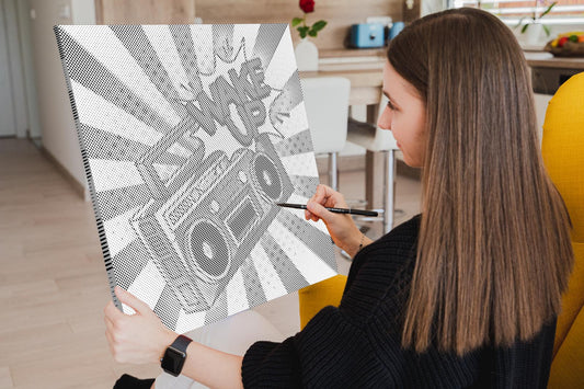 Dotting - Pop art - Vågn op