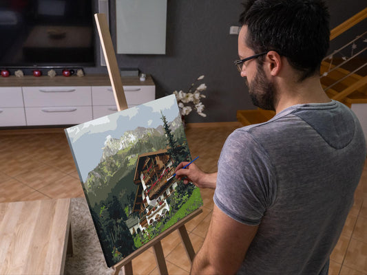 Paint by number - Natur i Tannheim - Østrig