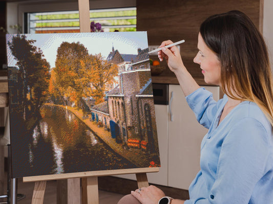 Diamond Paint - Efterår i Utrecht - Holland