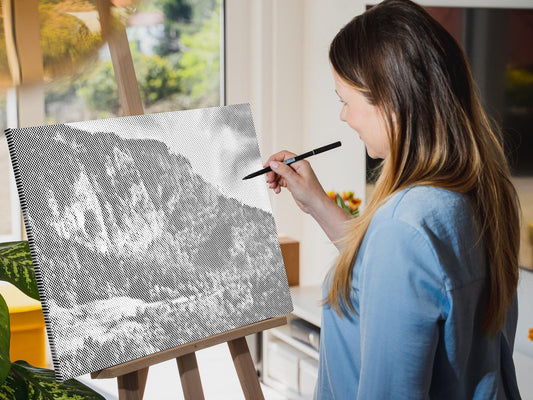 Dotting - Farverigt landskab – Slovenien