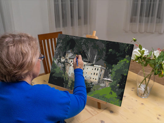 Paint by number - Postojna Slot - Slovenien