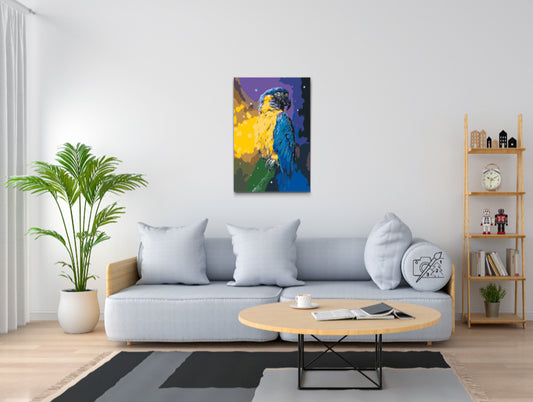 Paint by number - Papegøja