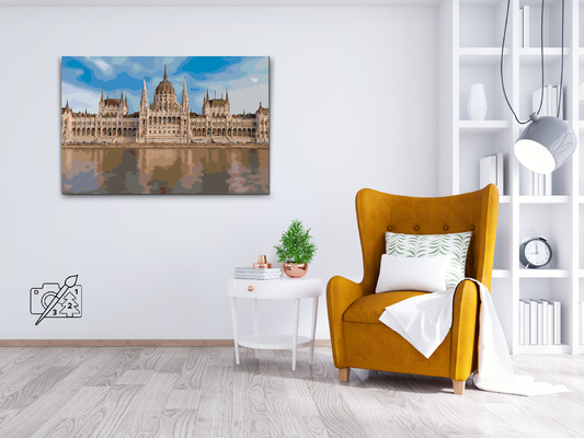 Paint by number - Budapest
