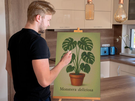 Diamond Paint - Monstera deliciosa