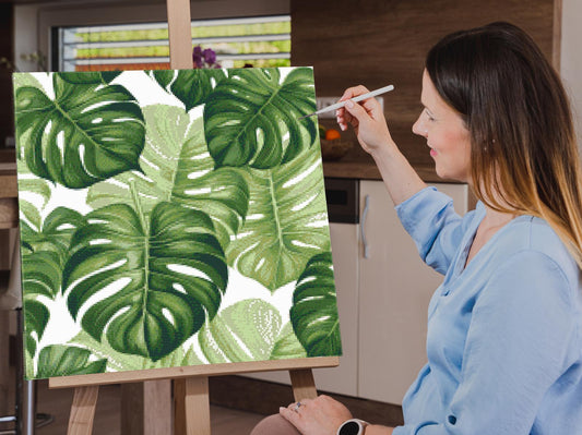 Diamond Paint - Monstera