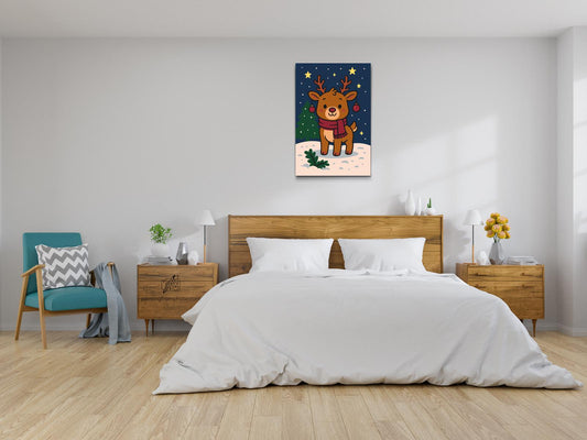 Paint by number - Julerensdyr