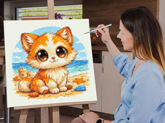 Diamond Paint - Killing med Store Øjne