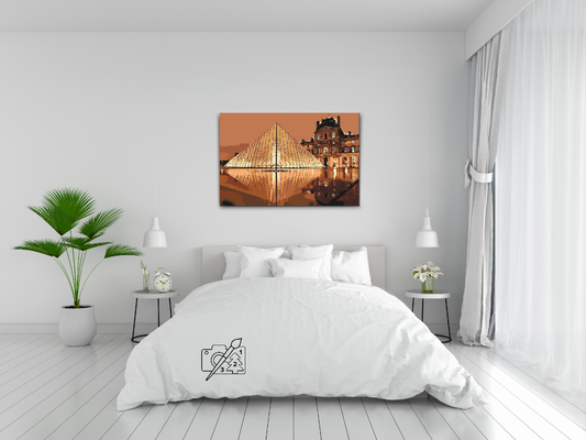 Paint by number - Louvre-museet