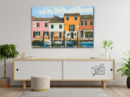 Diamond Paint - Venedig-husene