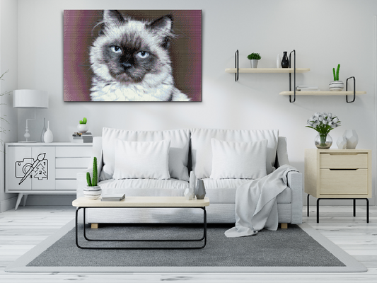 Diamond Paint - Portræt af Cat