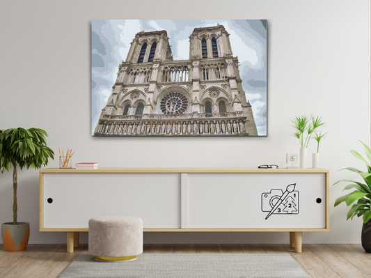Paint by number - Notre-Dame