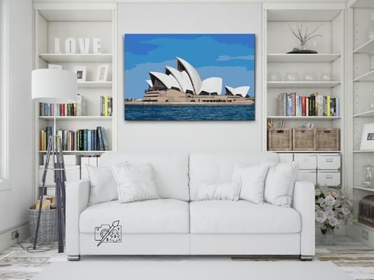 Paint by number - Sydney Opera House