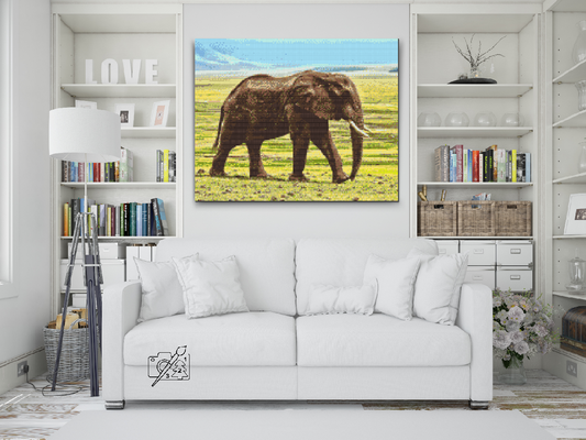 Diamond Paint - Safari-elefant