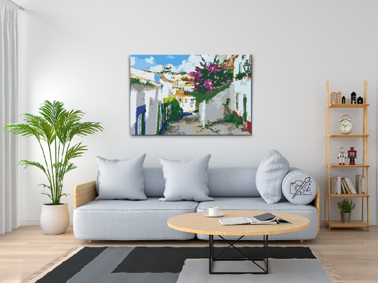 Paint by number - Old City Alley