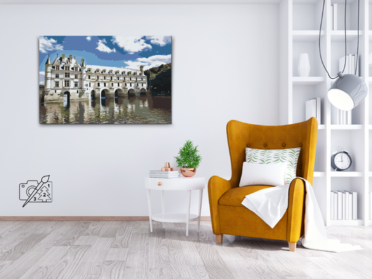 Paint by number - Chenonceau