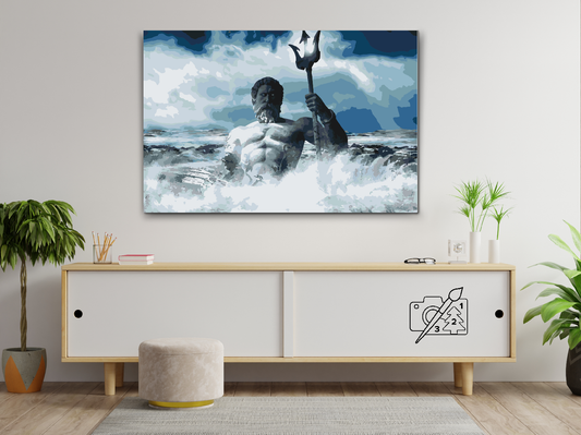 Paint by number - Poseidon