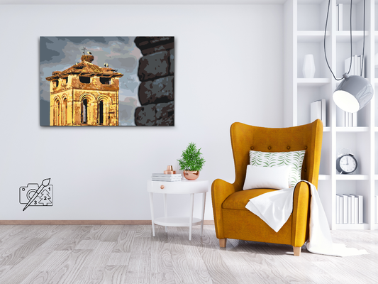 Paint by number - Forladt tårn