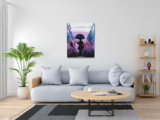 Paint by number - Eftermiddagsregn