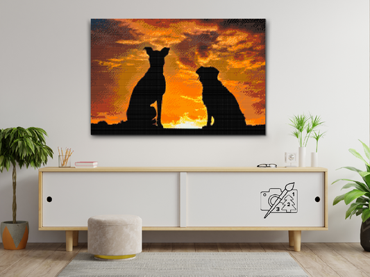 Diamond Paint - Dogs Friends