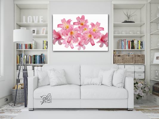 Diamond Paint - Pink Lilies 2