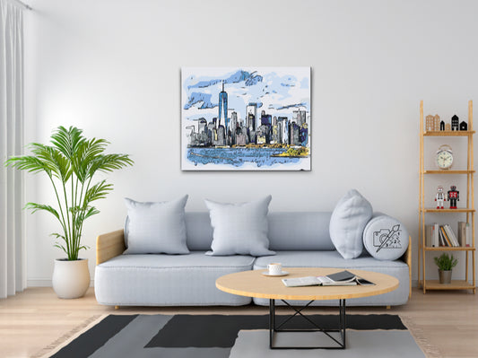 Paint by number - New York