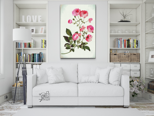 Diamond Paint - Vintage Flowers 2