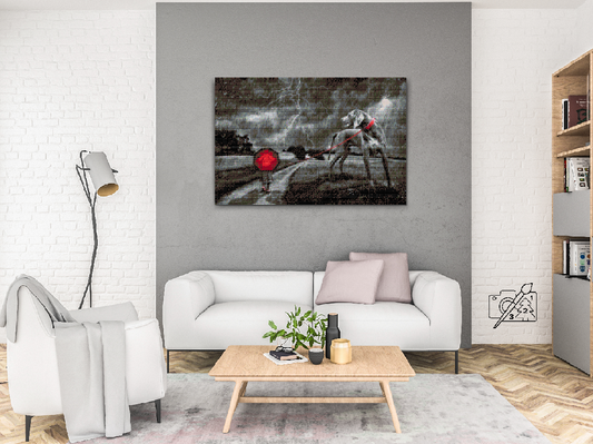 Diamond Paint - At gå i regnen