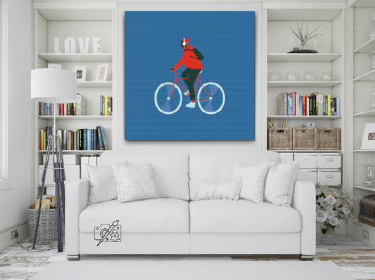 Diamond Paint - Cyklist