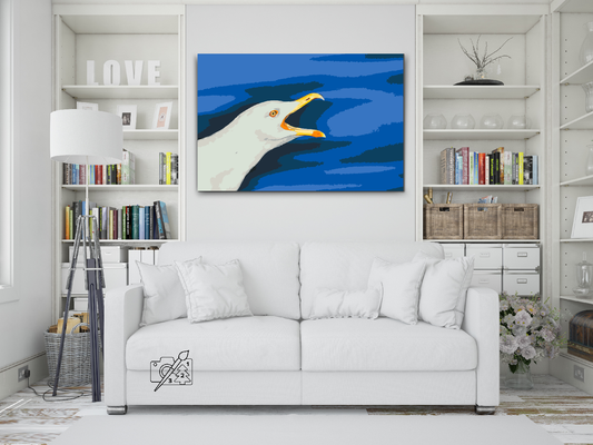 Paint by number - Seagul
