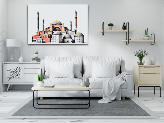 Paint by number - Hagia Sophia