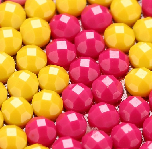 Hvad er bedst til diamond paint? Runde eller firkantede diamanter