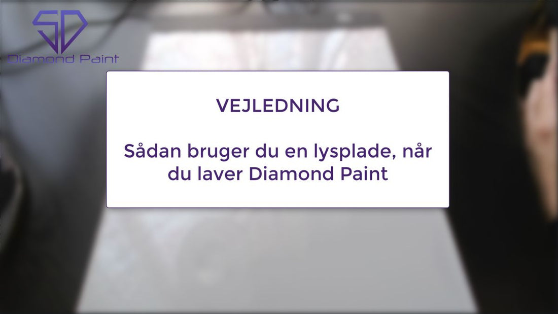 Sådan bruger du din lysplade