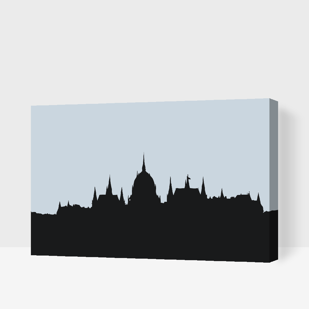 Paint by number - Prag, byen med 100 spir.