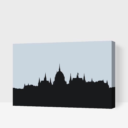 Paint by number - Prag, byen med 100 spir.
