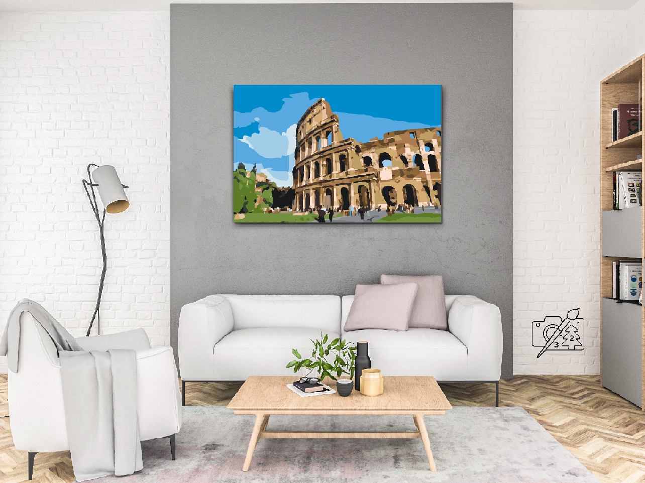 Paint by number - Colosseum 2