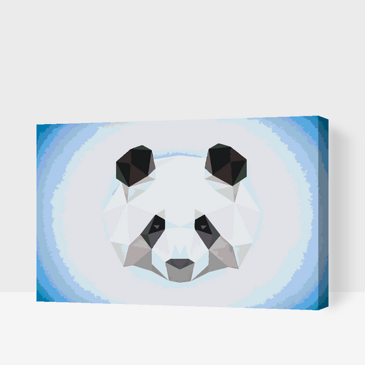 Paint by number - Grafisk Panda