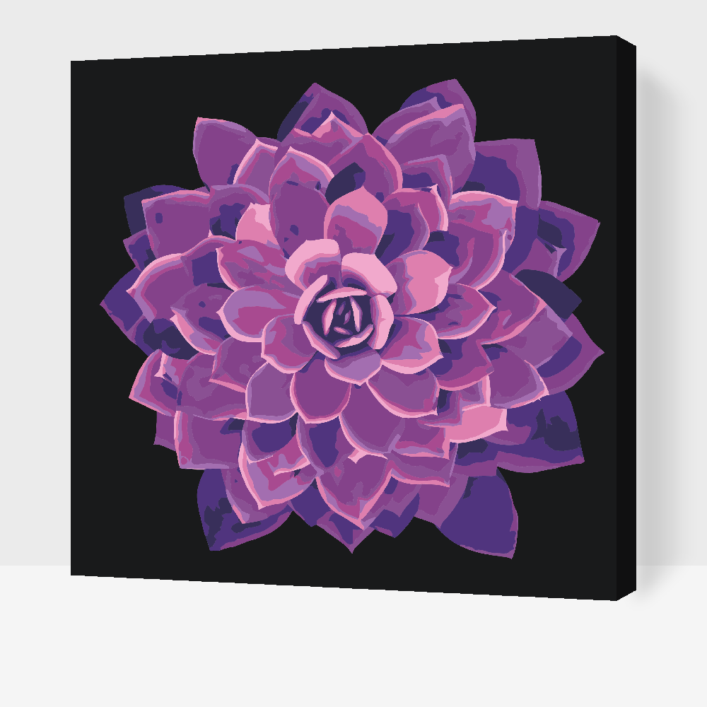Paint by number - Lilla Mandala