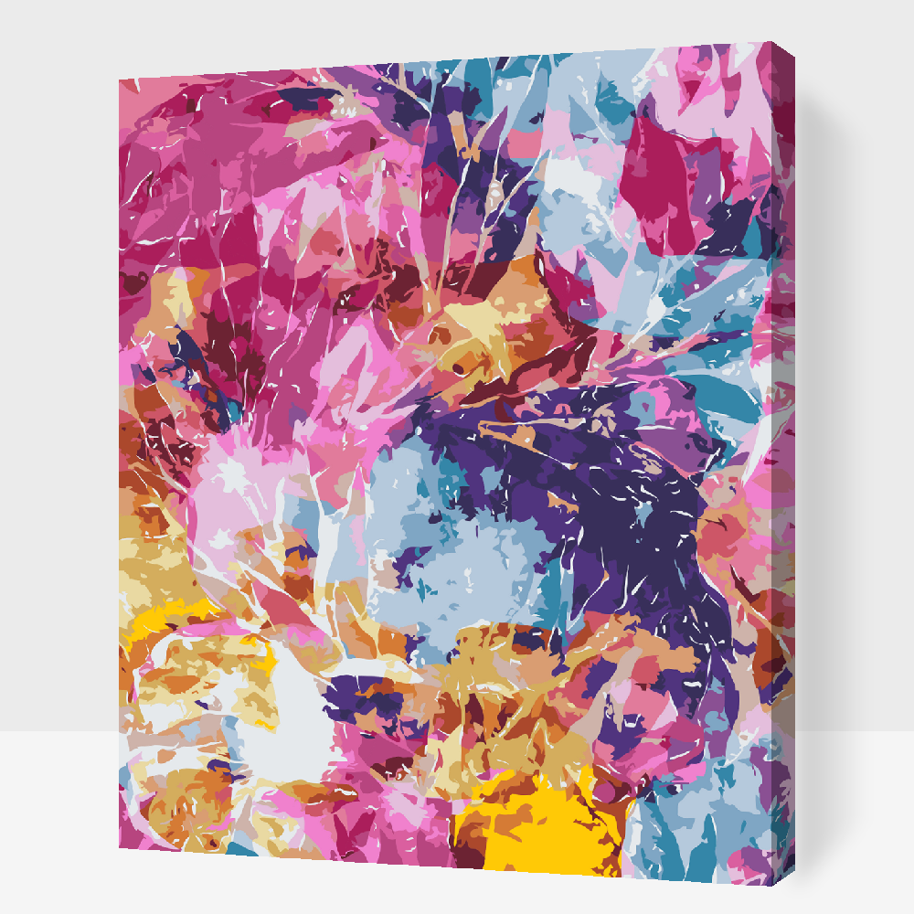 Paint by number - Abstrakte farver