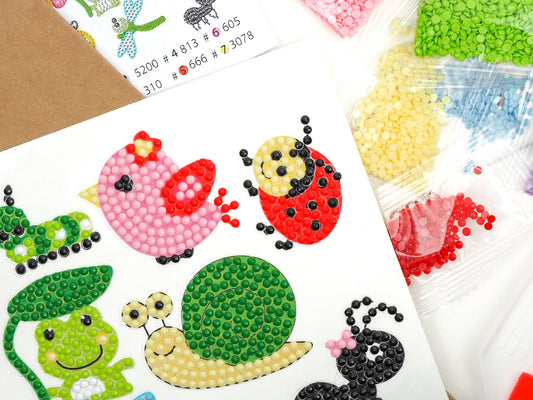 Diamond Painting Sticker - Engdyr