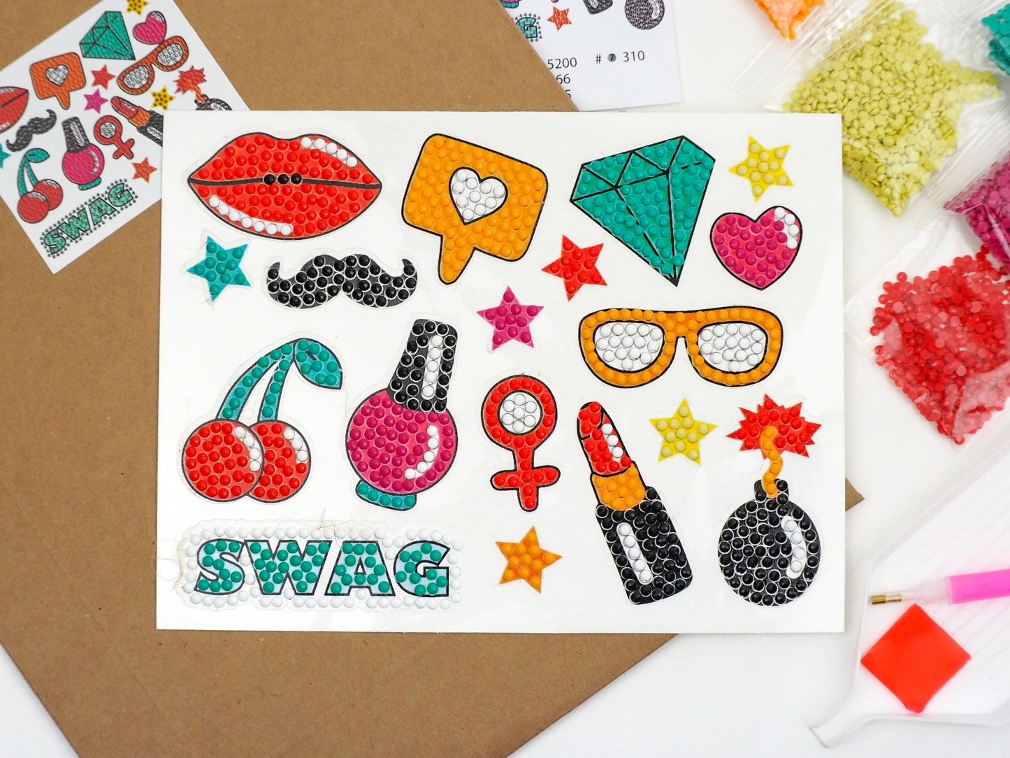 Diamond Painting Sticker - Diamond painting sticker - Swag