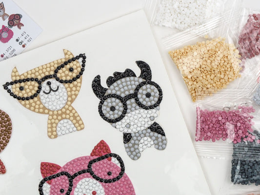 Diamond Painting Sticker -  Googlere